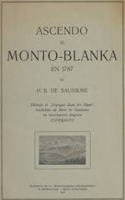 Ascendo al Monto-Blanka en 1787